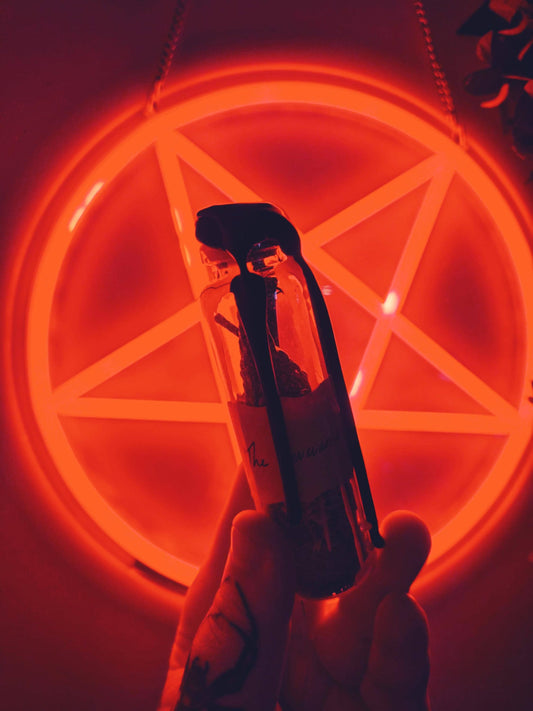 Severance Spell Bottle | Cut Someone Off | Binding Curse Jar | Dark Witchcraft Hex