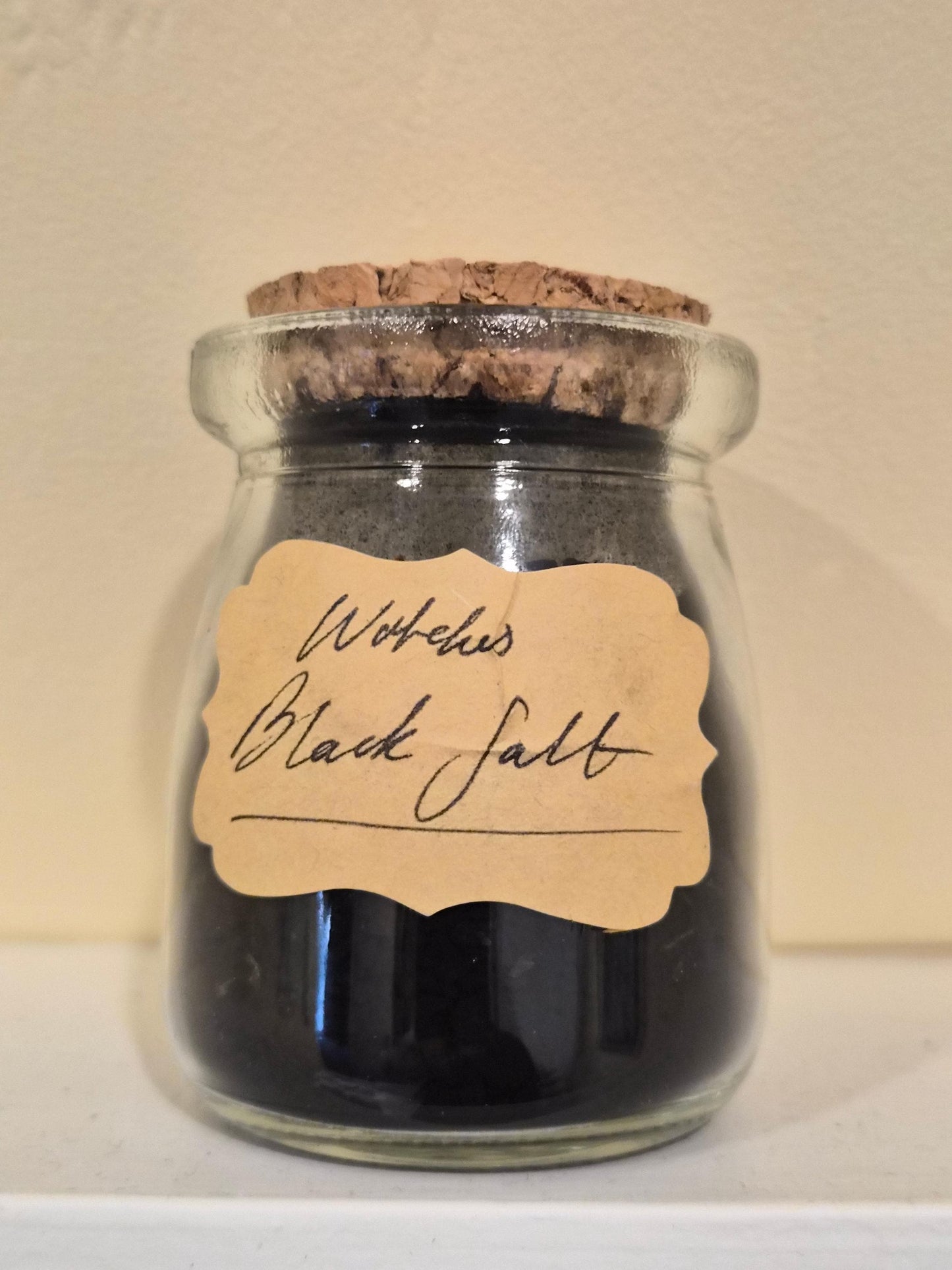 Witch's Black Salt | Rue & Wormwood Ash | Baneful Magic Curio