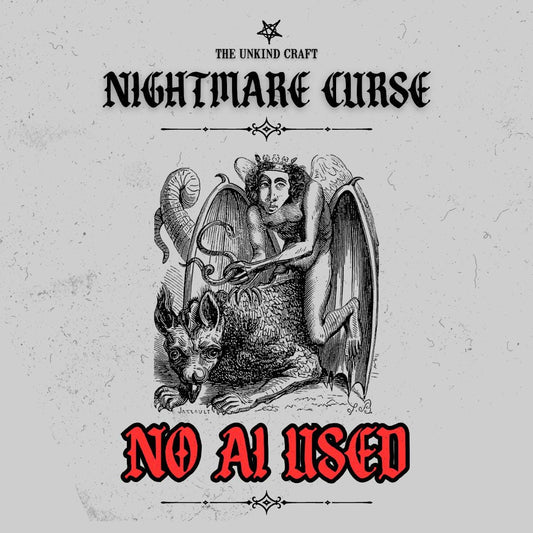 Nightmare Hex / Bad Dreams Spell / Sleeplessness Manifestation Ritual Curse