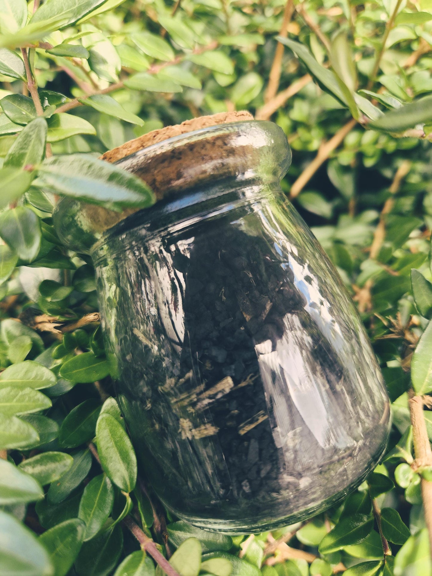 Witch's Black Salt | Rue & Wormwood Ash | Baneful Magic Curio